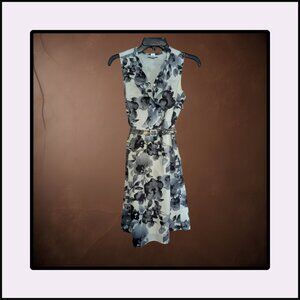 Ann Taylor LOFT Petites Floral Button‑Front Dress – 2P